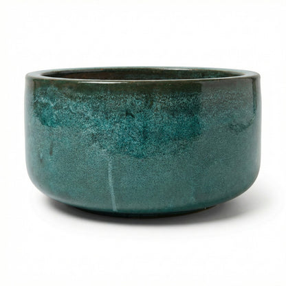Pflanzgefäß Schale "Amsterdam" Moosgrün Ø 21 - 38 cm Frostfest