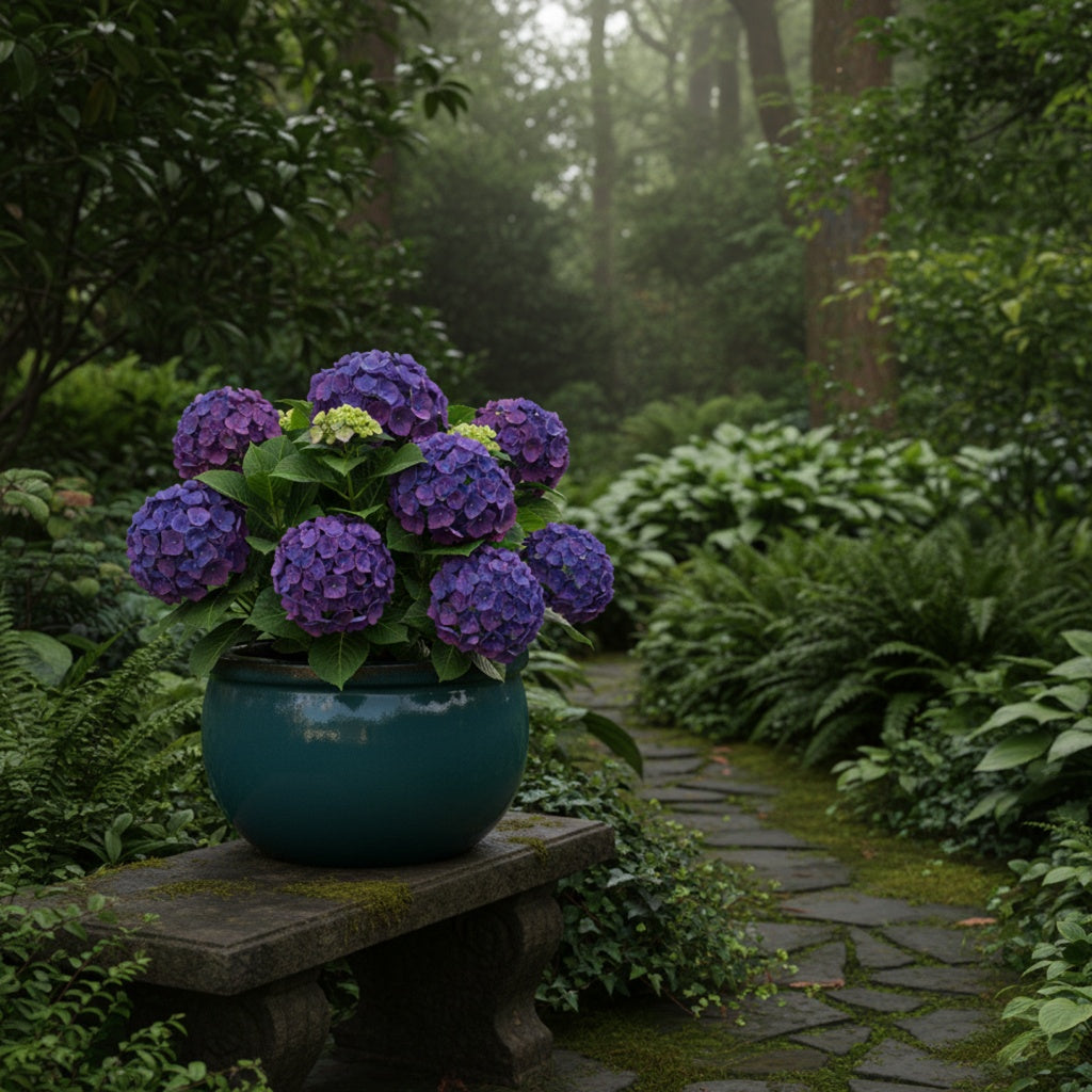 Pflanzgefäß Keramik "Bavaria" Grün