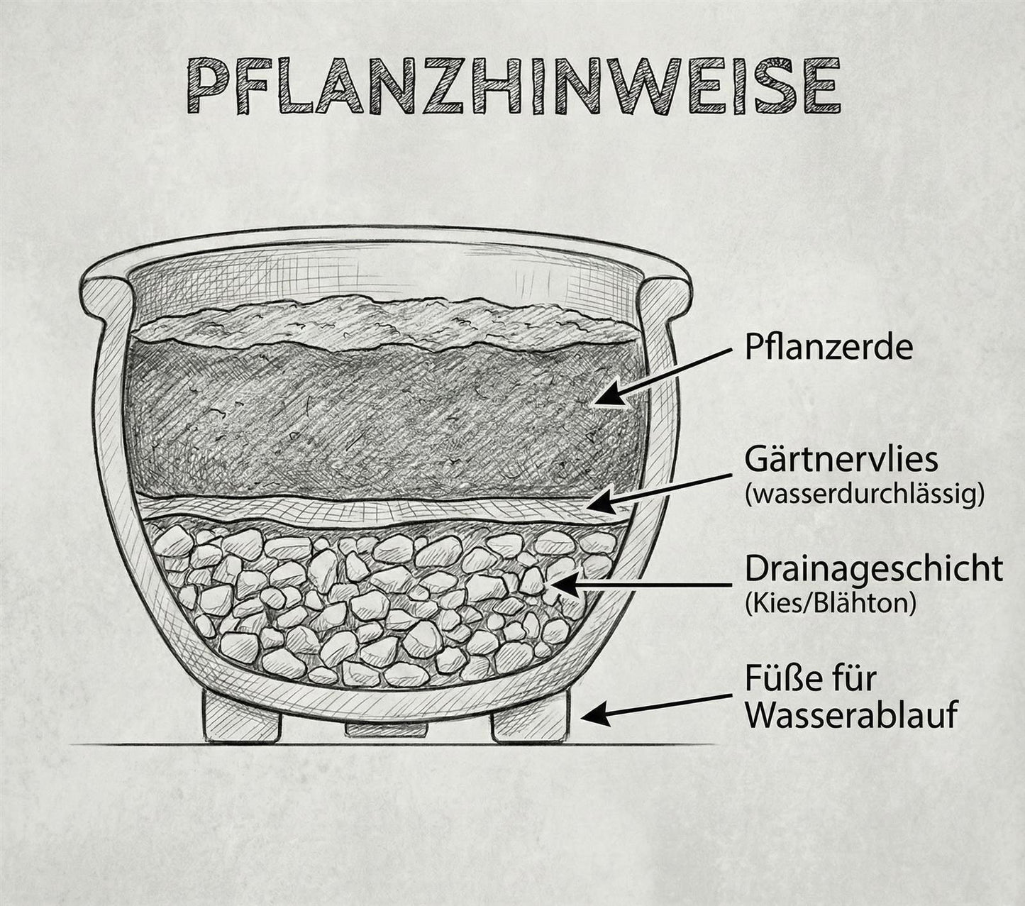 Pflanzschale flach "Moosgrün" – Ø 24 bis 49 cm – Massives Steinzeug