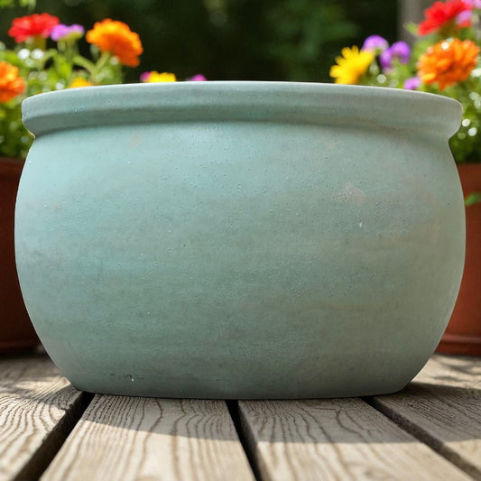 Pflanzgefäß Blumentopf "Bavaria" 30cm Jade Grün