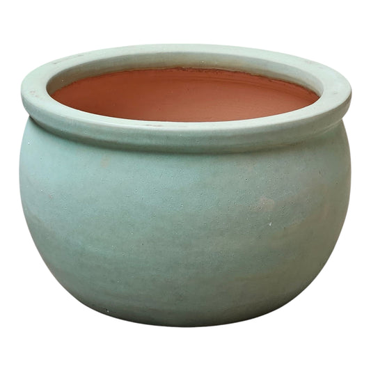 Blumentopf Pflanzgefäß Keramik Modell "Bavaria" 40cm Jade Grün