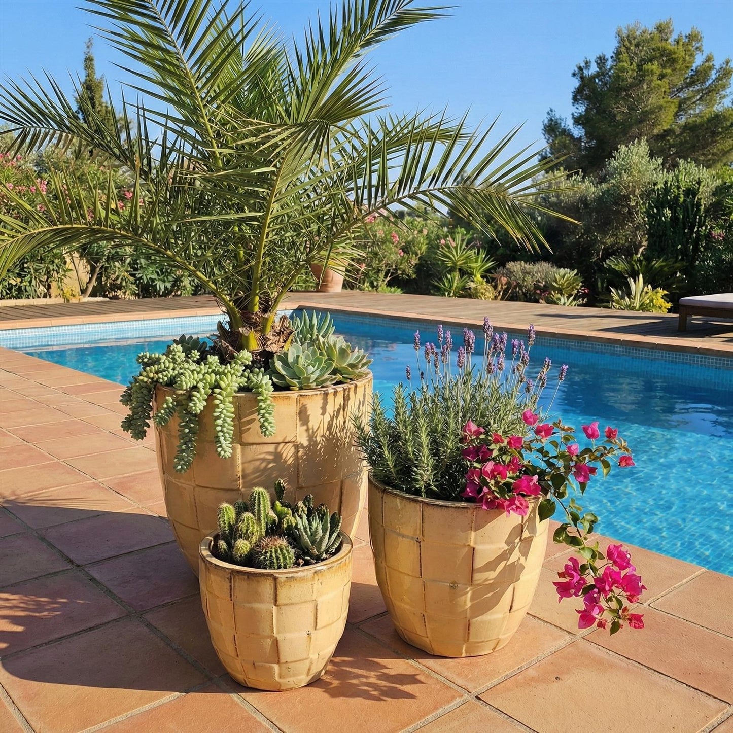 Pflanzgefäß "Egg Pot" Bronzo – Ø 21 bis 38 cm – Metallic-Effekt Steinzeug