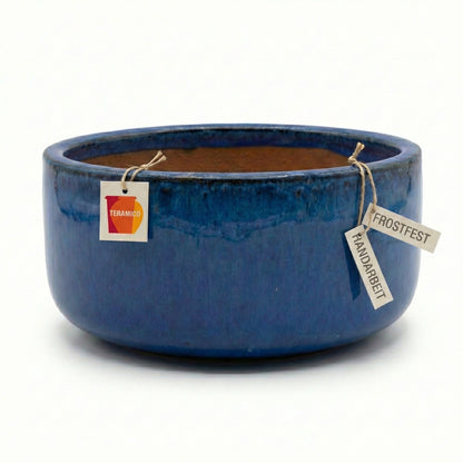 Kleine Pflanzschale Amsterdam Royal Blau 21cm - Frostfest 2,3 Liter
