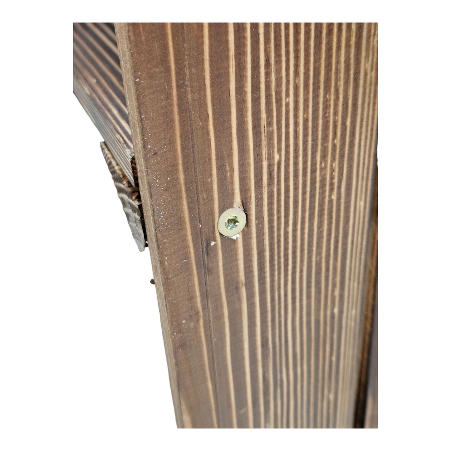 Holzkisten 3er Set 50 x 40 x 30cm Ablage Lang Geflammt