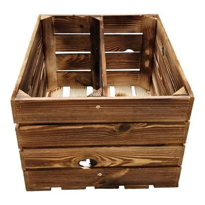 Holzkisten Regalkisten 50 x 40 x 30cm mit Ablage Lang 8 x