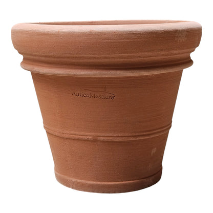 Pflanzgefäß Terrakotta "Doppio Bordo" 45cm