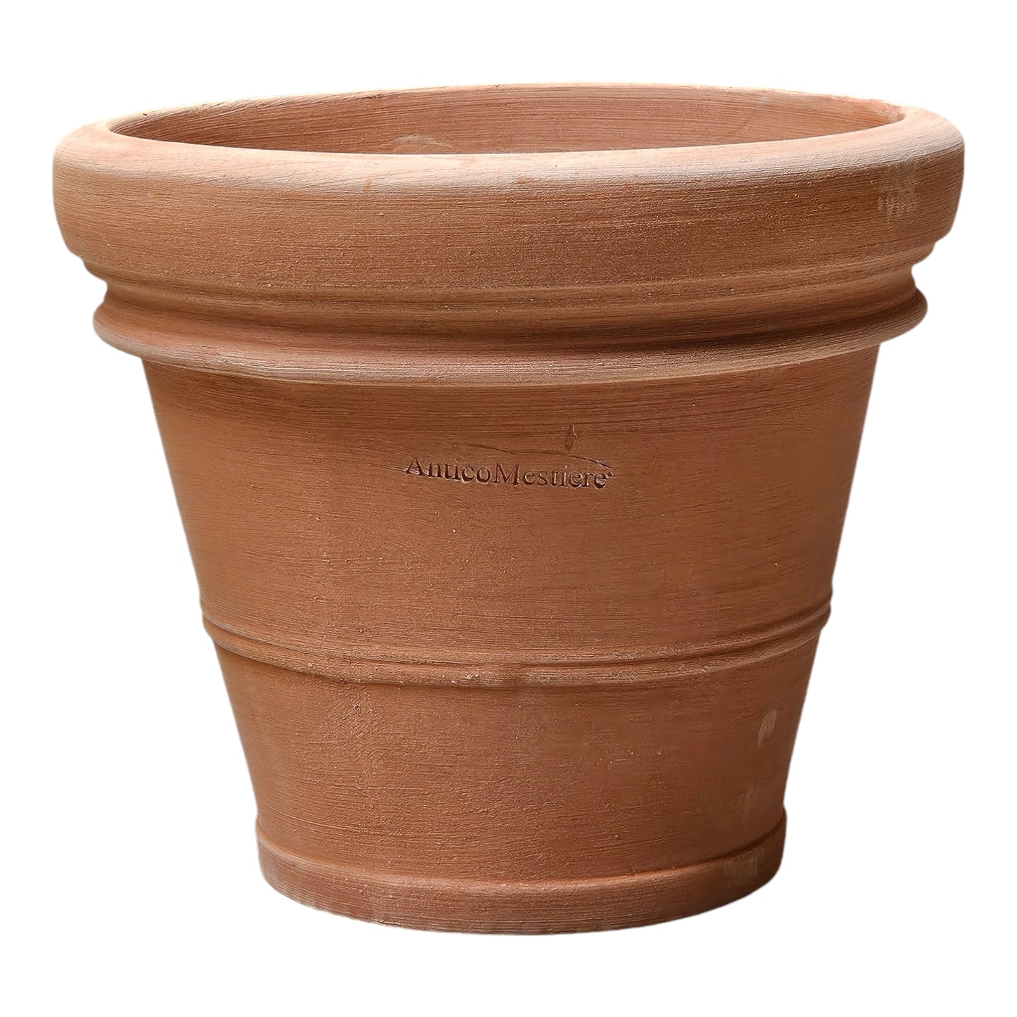 Pflanzgefäß Terrakotta "Doppio Bordo" 30cm 2.Wahl