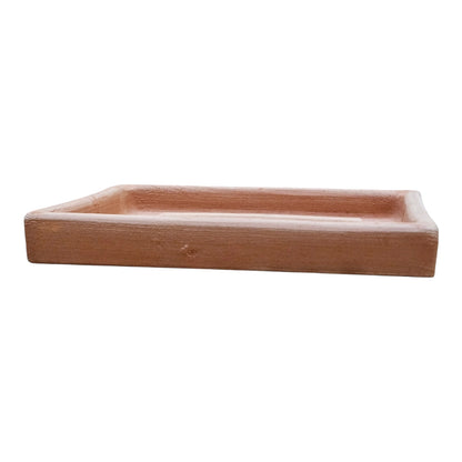 Untersetzer Pflanzteller Terrakotta ECKIG 28cm