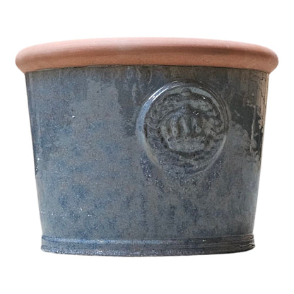 Blumentopf Pflanzgefäß Modell "Provence I" 34cm Rusty Blue