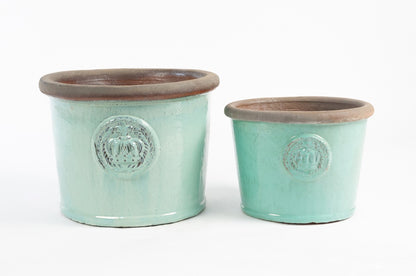 Provence Pflanzkübel 34x26cm Naturgrün