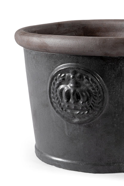 Provence Pflanzkübel 34x26cm Anthrazit