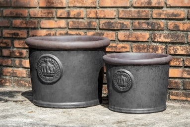 Provence Pflanzkübel 34x26cm Anthrazit