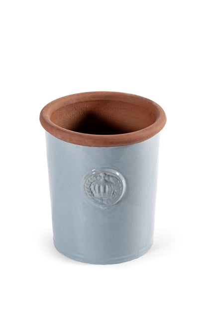 Provence Pflanzkübel: Handgefertigte Keramik für Ihren Garten (Ø25cm) October-Gray