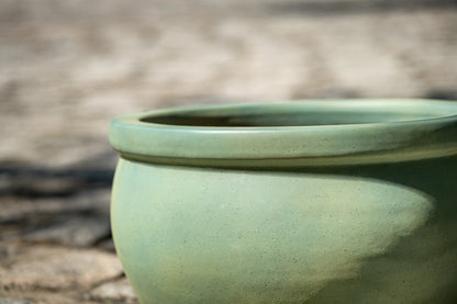 Blumentopf Pflanzgefäß Keramik Modell "Bavaria" 40cm Jade Grün