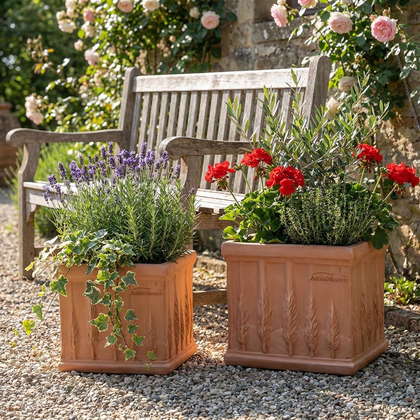 Pflanzgefäß Quadro Cipressi 30