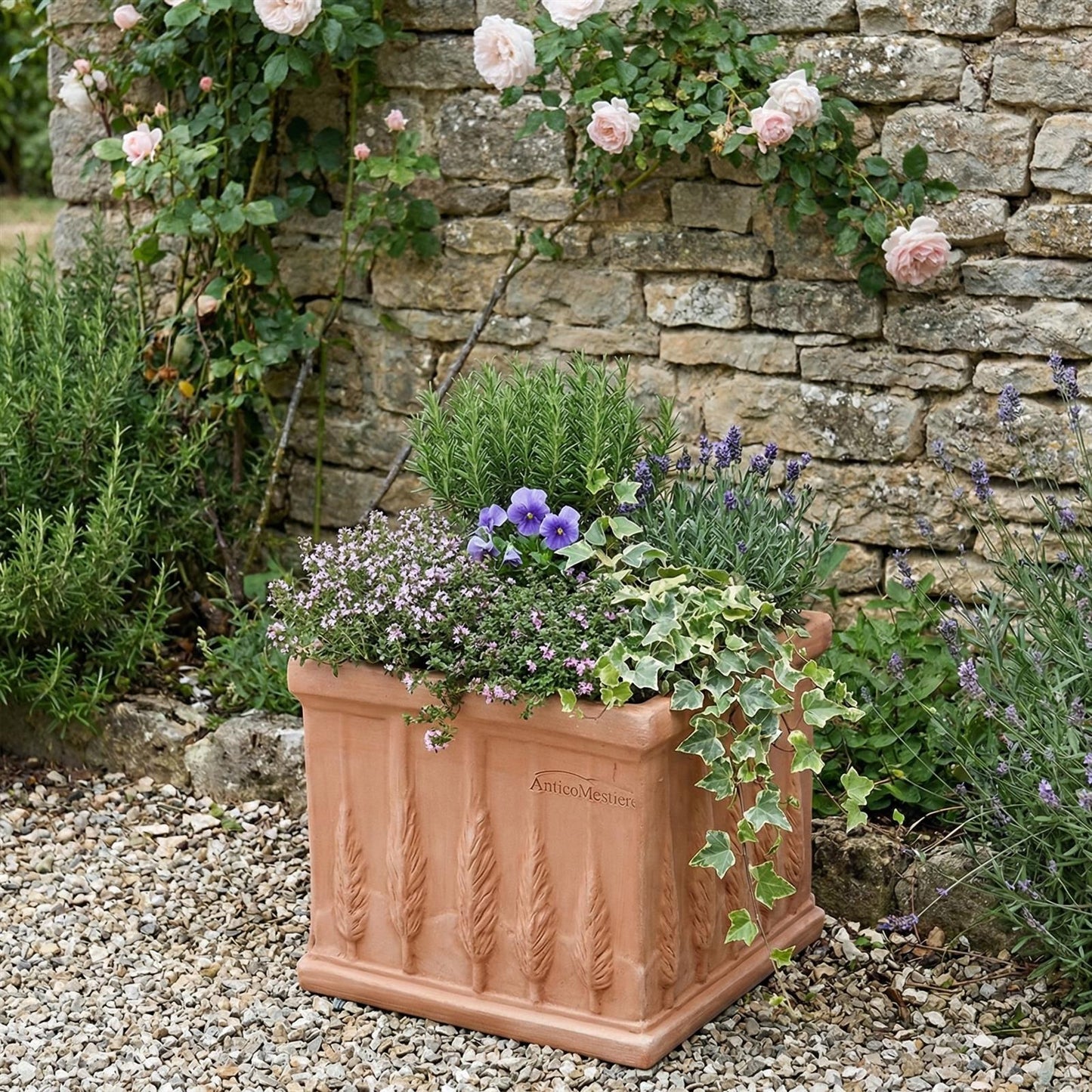 Pflanzgefäß Quadro Cipressi 30