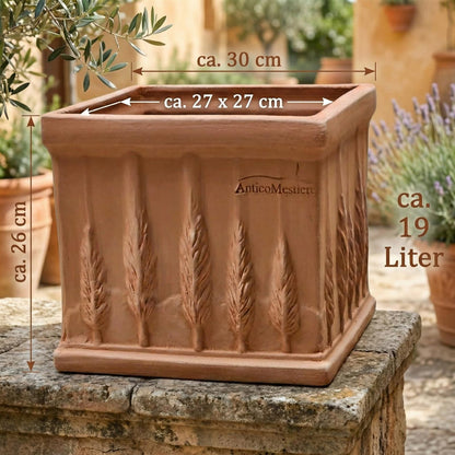 Pflanzgefäß Quadro Cipressi 30