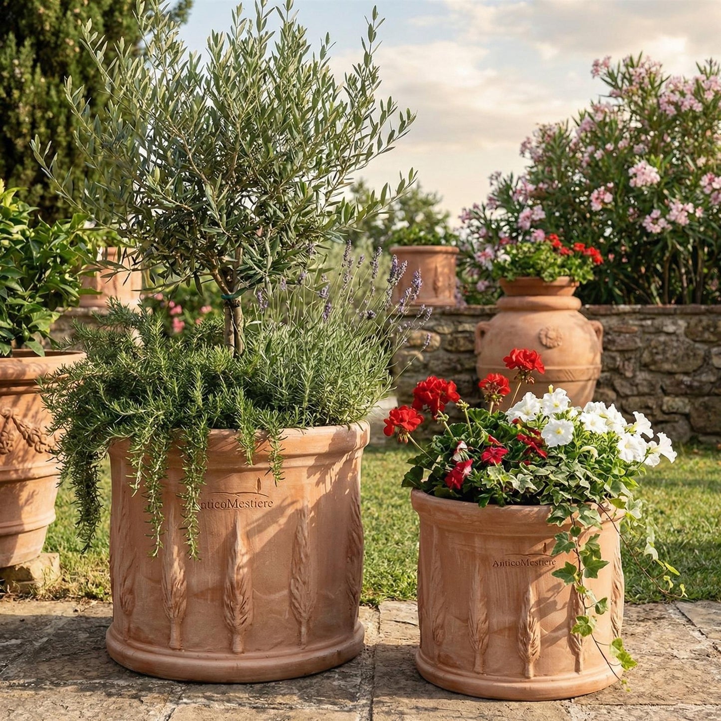 Pflanzgefäß Cilindro Cipressi 25