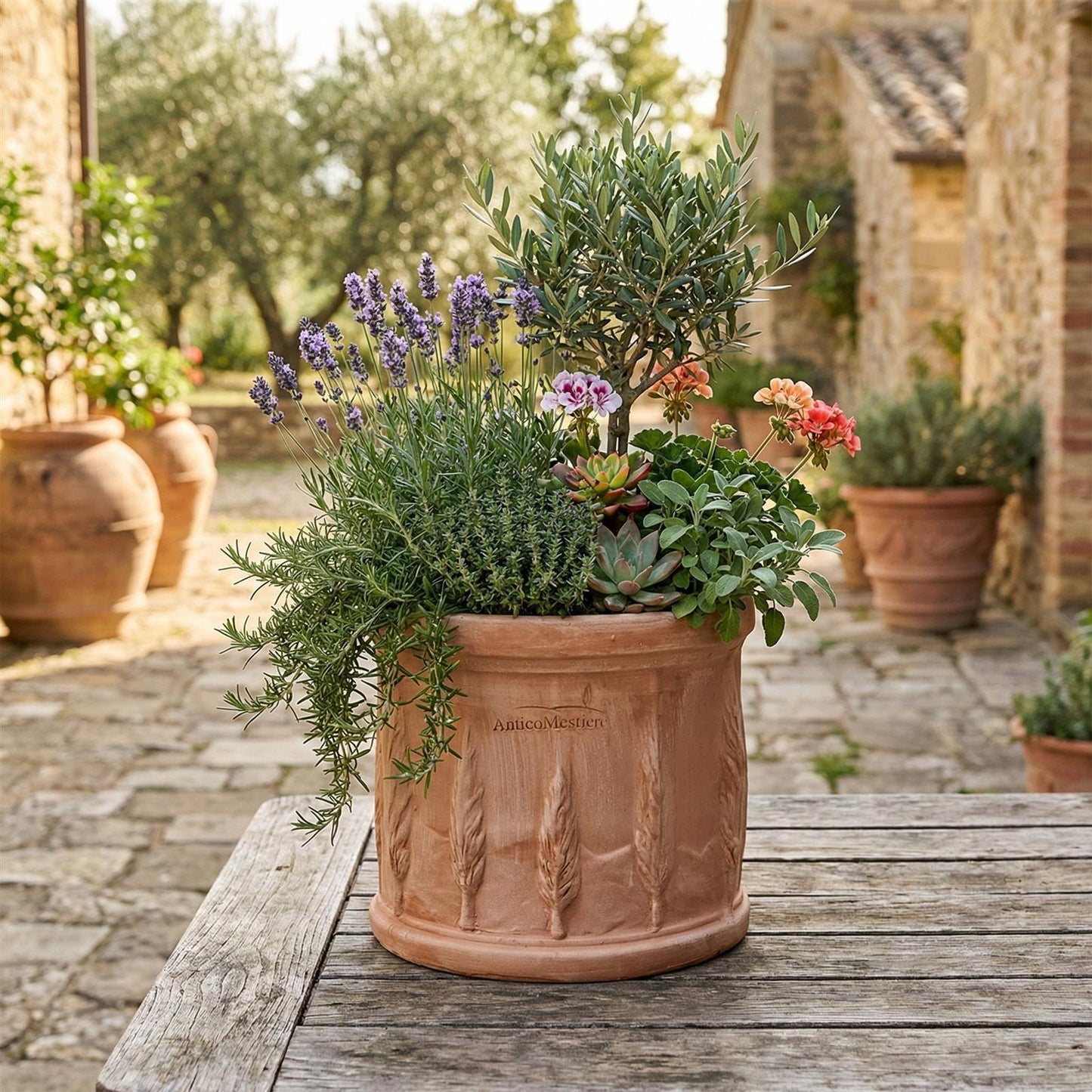 Pflanzgefäß Cilindro Cipressi 30