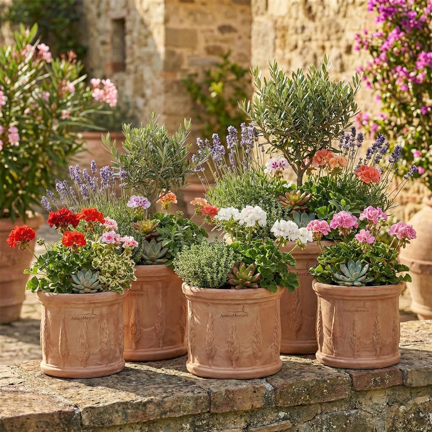 Pflanzgefäß Cilindro Cipressi 25