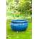 2.WAHL Blumentopf Keramik Modell "Evergreen" 34cm Royal Blau