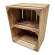 Holzkisten Vintage 3er Set 50 x 40 x 30cm Ablage kurz