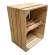 Holzkisten Vintage 3er Set 50 x 40 x 30cm Ablage kurz