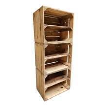 Holzkisten Vintage 3er Set 50 x 40 x 30cm Ablage Lang