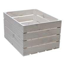 Obstkisten weiss 50 x 40 x 30cm 3er SET