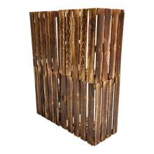 Holzkisten 4er Set Geflammt 50 x 40 x 30cm Regal