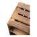 Holzkisten 4er Set Geflammt 50 x 40 x 30cm Regal