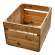 Holzkisten Obstkisten Vintage Natur 50 x 40 x 30cm im 2er Set