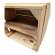 Holzkisten 4er Set 50 x 40 x 30cm mit Regal Lang Vintage Natur